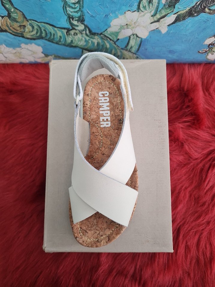 Camper Kadın Sandalet K200157-023 Camper Oruga Sandal Bej - Görsel 3