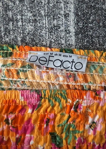 Renkli Bohem Mini Bluz - Görsel 3