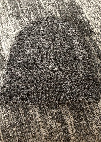 Gri Örgü Kadın Bere Rock Punk - Görsel 2