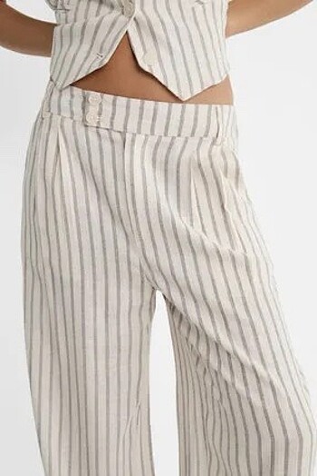 Stradivarius Çizgili Pantolon