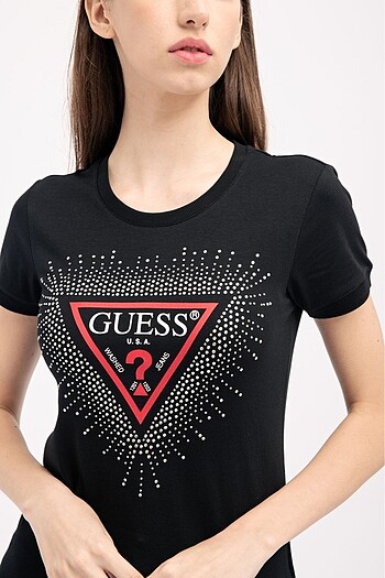 Orijinal Guest T-Shirt ? Üstü Taşlı