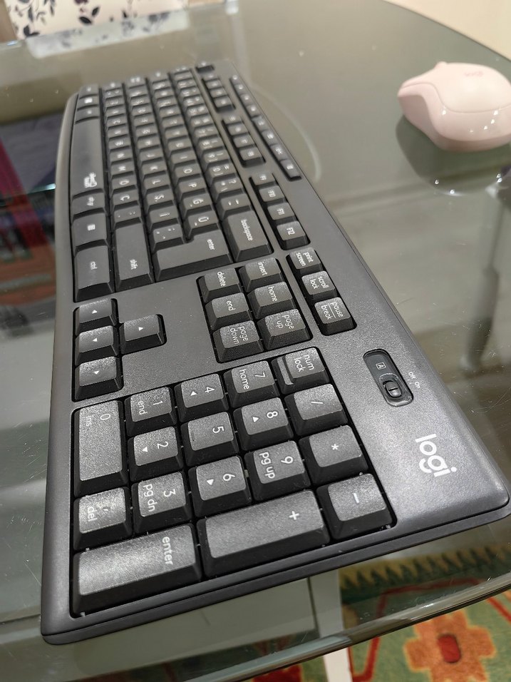 LOGITECH KLAVYE MOUSE SETI SILENT OZELLIKLI - Görsel 2