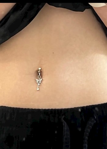 American Vintage fake göbek piercing