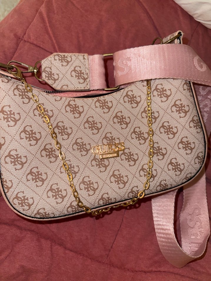 Guess Pudra Renkli Baskılı Kadın Çanta - Görsel 2