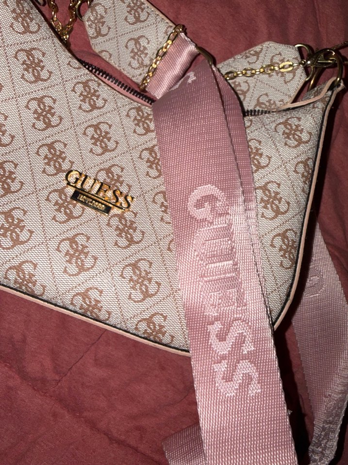 Guess Pudra Renkli Baskılı Kadın Çanta - Görsel 3