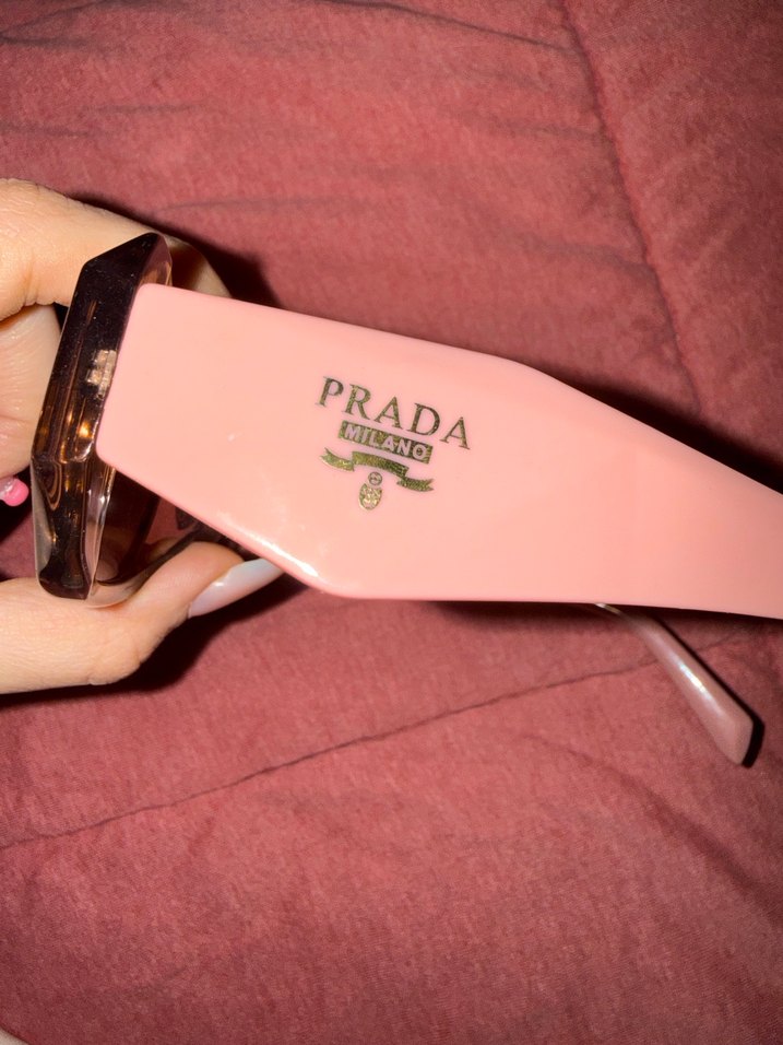 Şeffaf Kahverengi Kadın Güneş Gözlüğü - Görsel 3