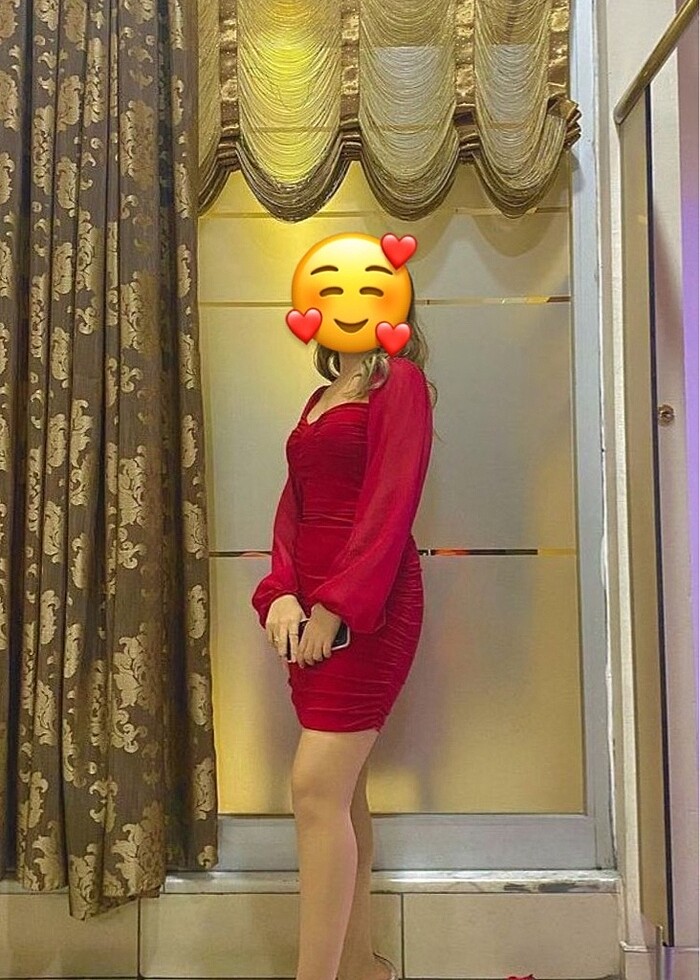 Kırmızı düğün elbisesi - Görsel 4