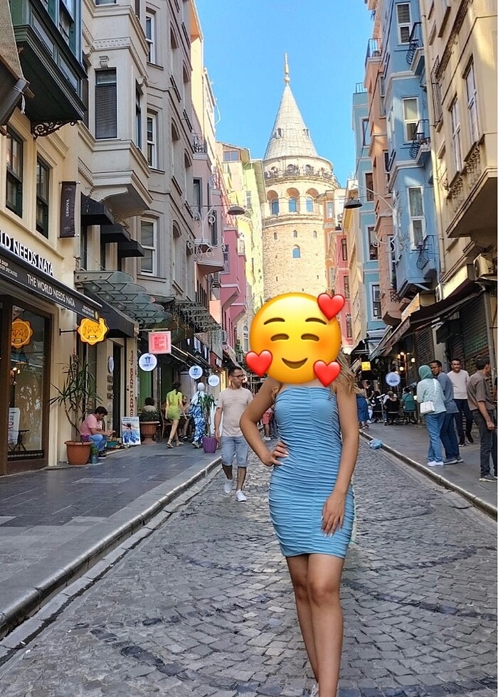 Kısa yazlık elbise - Görsel 3