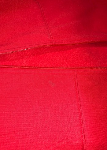 Kırmızı Kapüşonlu orjinal adidas hırka - Görsel 5