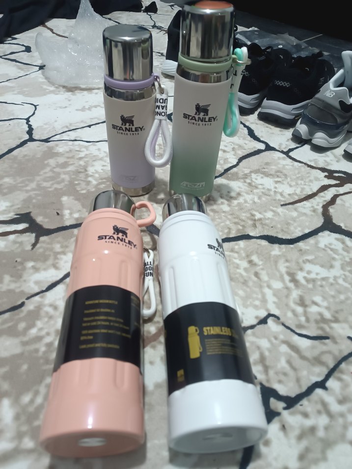 Stanley Beyaz Çocuk Termos Şişesi - Görsel 2