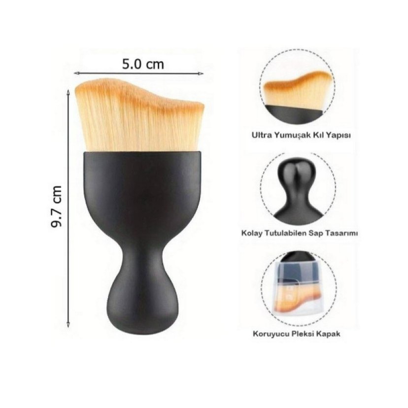 Araba detay temizlik fırçası yumuşak kıllı - Görsel 4