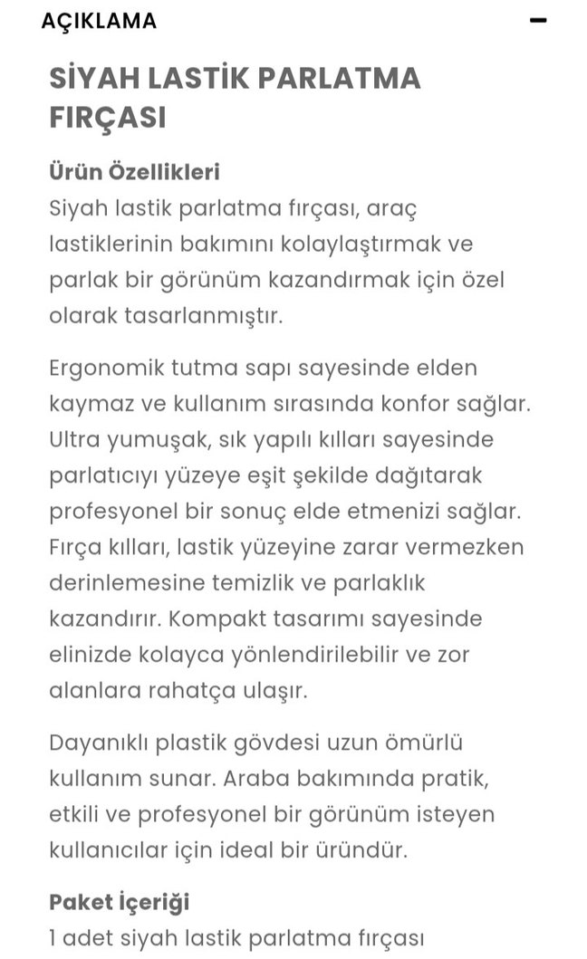 siyah lastik parlatma fırçası - Görsel 5