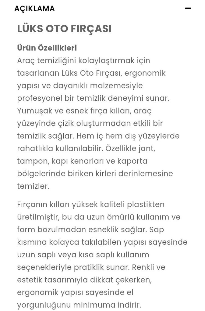 Lüks oto fırçası - Görsel 2