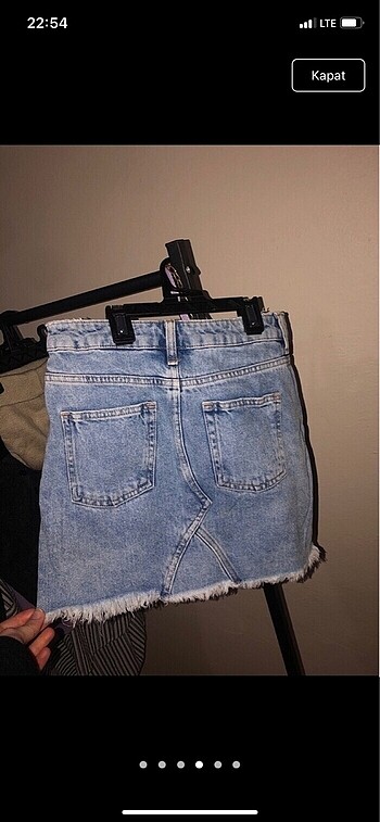 34 Beden H&M kot etek