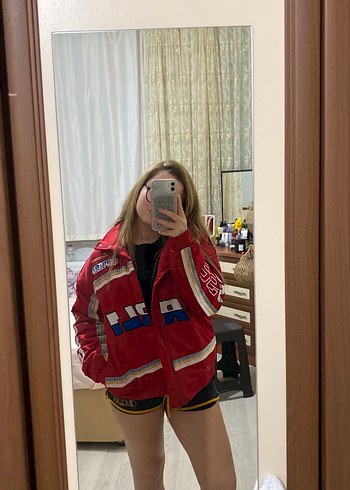 motorcu tarz ceket - Görsel 2