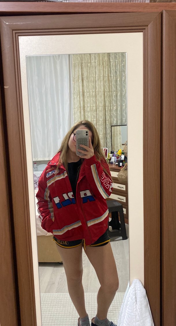 motorcu tarz ceket - Görsel 2