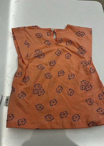 Kız Çocuk Pamuklu Baskılı Kolsuz Tişört - Görsel 2