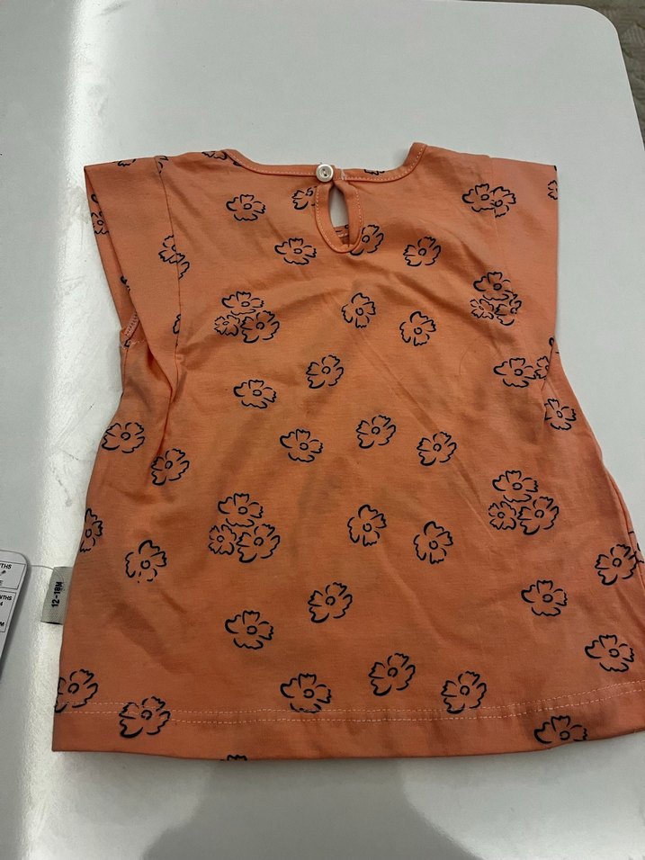 Kız Çocuk Pamuklu Baskılı Kolsuz Tişört - Görsel 2