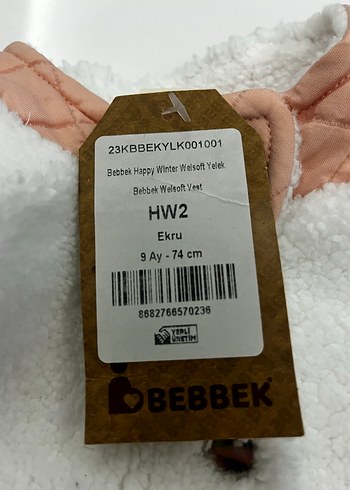 Kız Çocuk Düğmeli Kapitone Yelek - Görsel 3