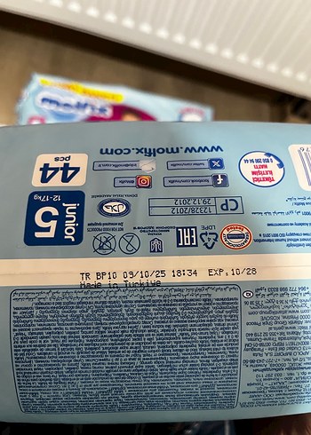 Molfix. 5 numara külot bez 88 li - Görsel 3