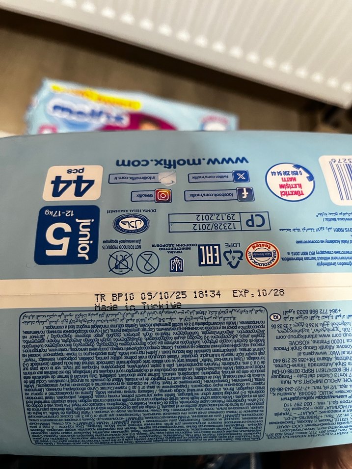 Molfix. 5 numara külot bez 88 li - Görsel 3