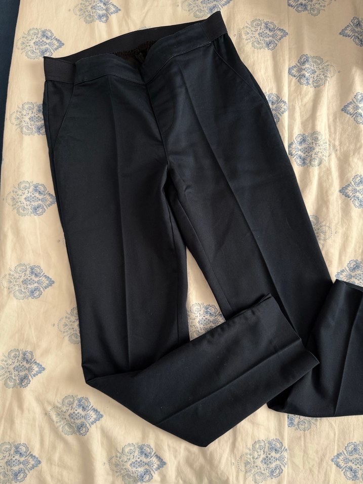 Kadın Lacivert Cigarette Pantolon - Görsel 4