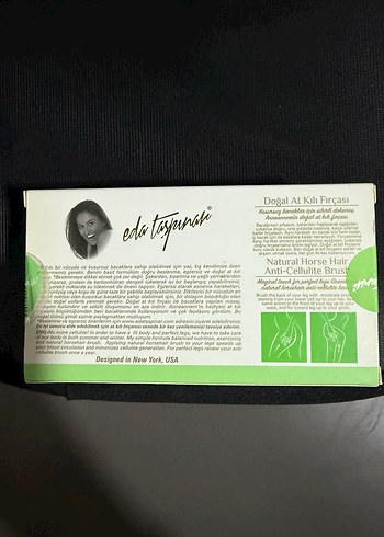 Eda Taşpınar Doğal At Kılı Selülit Fırçası - Görsel 2
