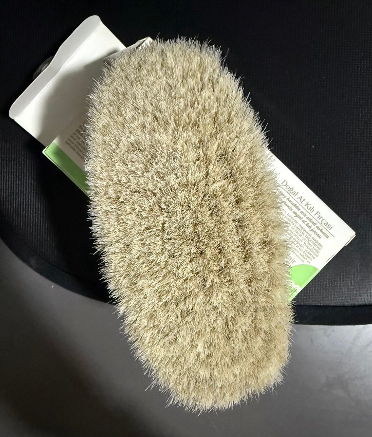 Eda Taşpınar Doğal At Kılı Selülit Fırçası - Görsel 4