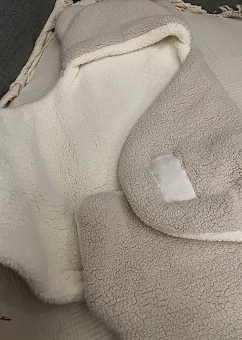 Gri Yumuşak Çocuk Tulum Mont - Görsel 2