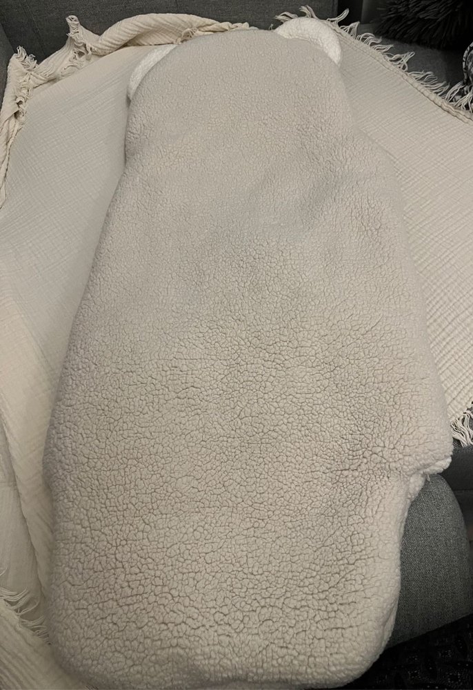 Gri Yumuşak Çocuk Tulum Mont - Görsel 3