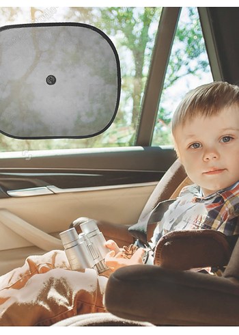 BabyJem BabyJem Oto Yan Cam Güneşliği 2'li Set