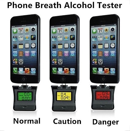 Beden İphone Uyumlu Alkolmetre