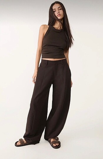 Stradivarius Smart baggy pantolon