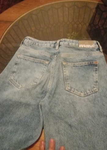 Mavi Jeans Kadın Gri Bol Kesim Midi Denim Jean