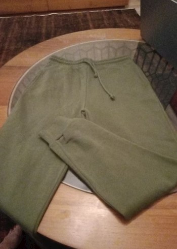 Zara Kapüşonlu yeşil Polar Sweatshirt ve esorfam