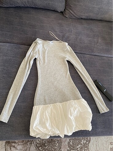 Bershka Bershka fitilli balon model elbise