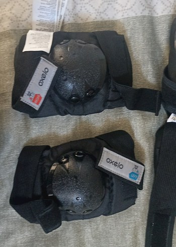 Siyah Biker Diz Koruyucu - Velcro Bantlı - Görsel 2