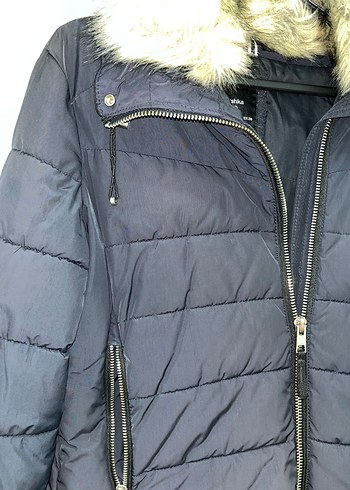 m Beden Kürk Detaylı Kadın Kışlık Mont