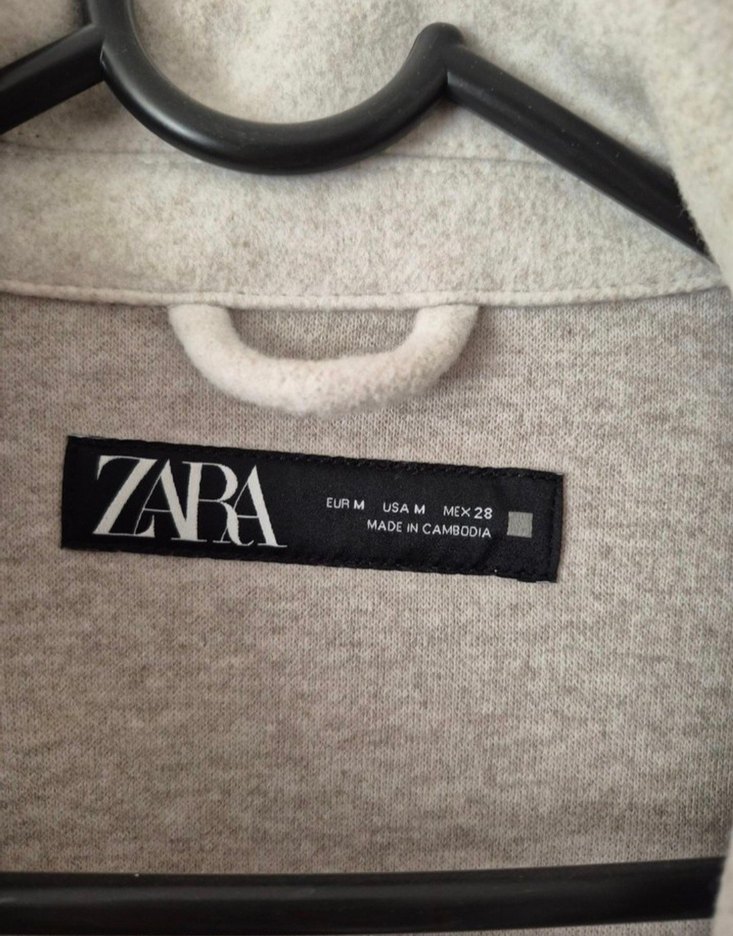 Bej Düğmeli Kadın Gömlek Ceket - Görsel 2