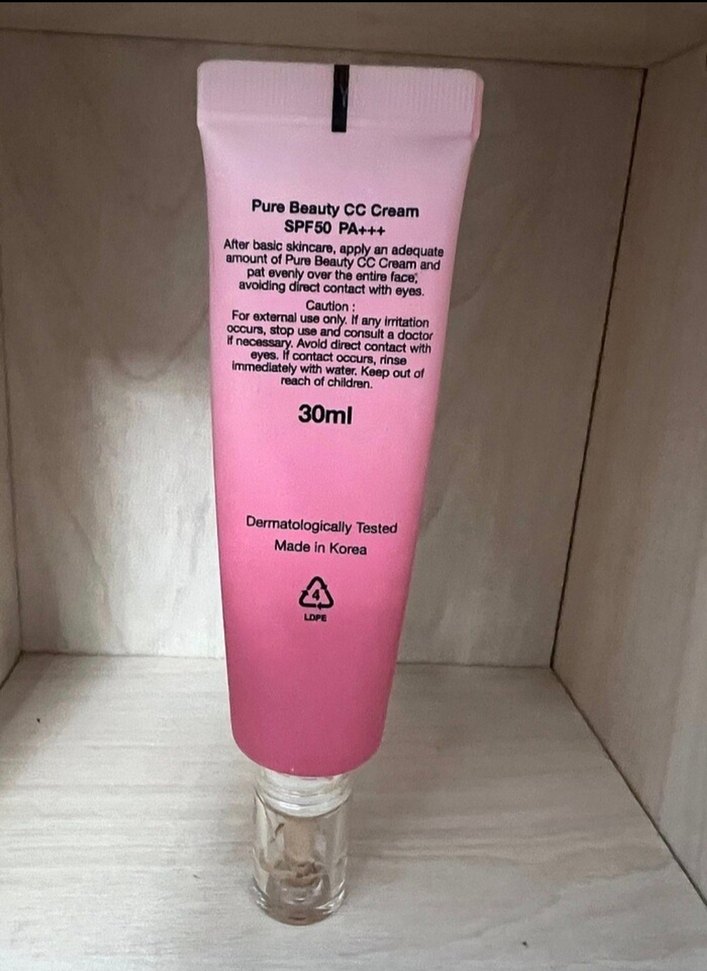 Pure Beauty CC Cream Urban Shield 01 Ivory - Görsel 2