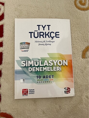 TYT TÜRKÇE SİMÜLASYON DENEMELERİ