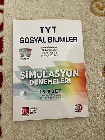 TYT SOSYAL BİLİMLER SİMÜLASYON DENEMELERİ