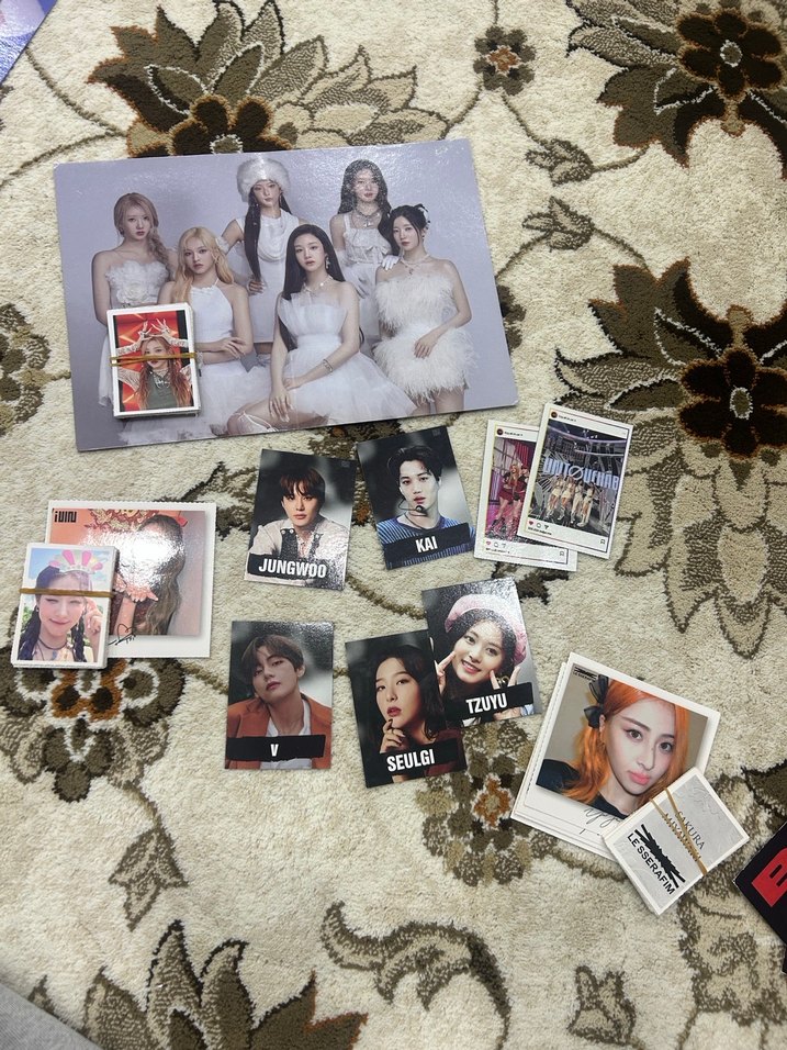 Le Sserafim Bts ve diger gruplar kpop seti - Görsel 3