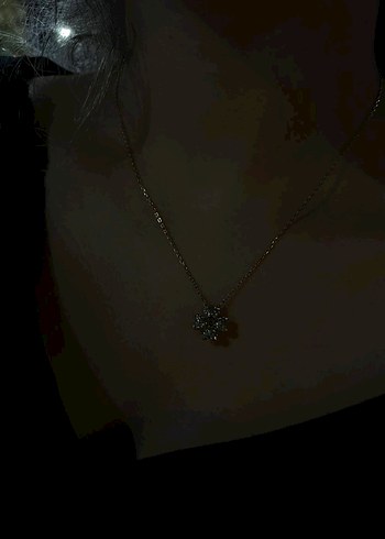 Swarovski yeşil kolye TEKLIF GONDEREBILIRSINIZ - Görsel 3