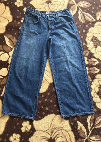 mavi baggy pantolon