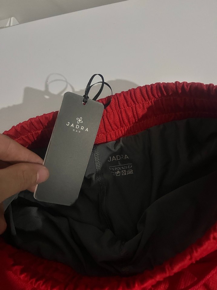 Kırmızı  Erkek Spor Şort - Görsel 2