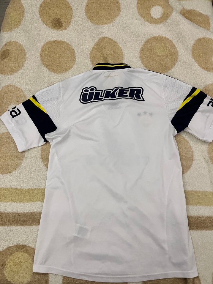 Beyaz Erkek Kısa Kollu Fenerbahçe Forma - Görsel 2