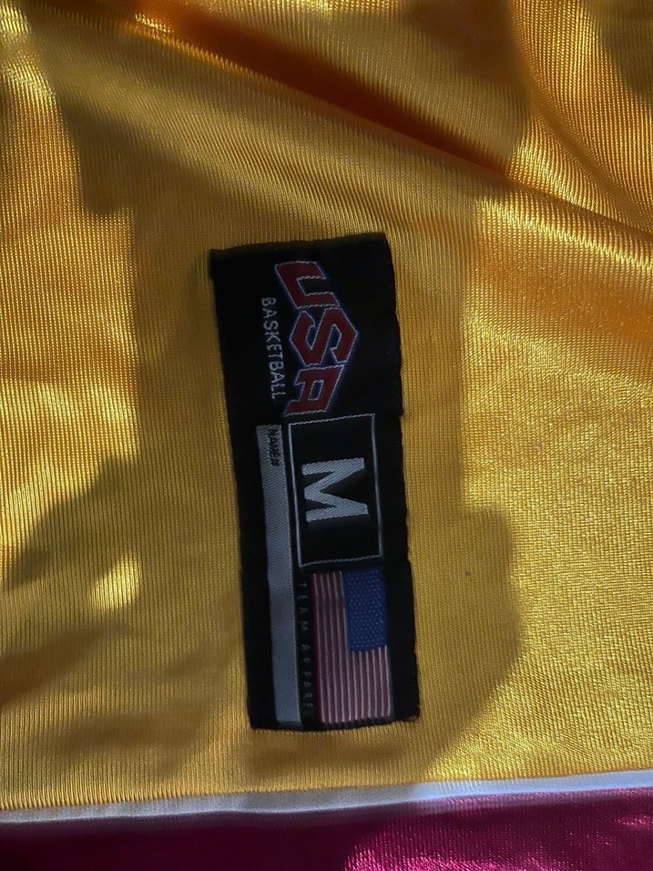 Altın Renkli Erkek Basketbol Forması - Görsel 4