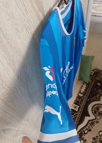 2xl Beden Mavi Erkek Spor Tişörtü Kısa Kollu