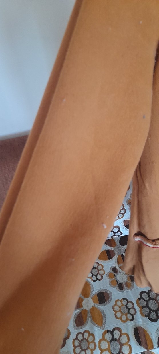 Bej Kadın Keten Midi Tunik - Görsel 2